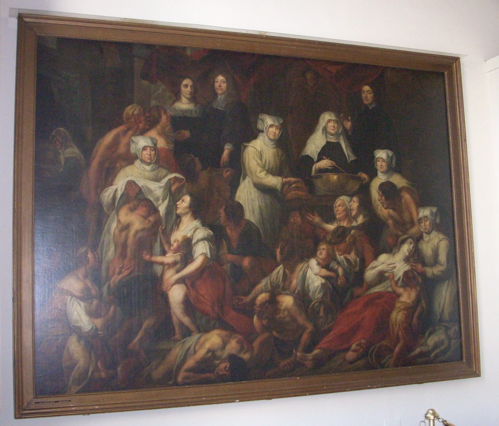The sisters of the hospital, Gasthuis St Elisabeth, Antwerp.JPG